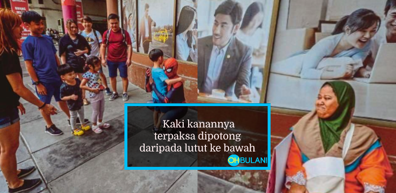Viral Foto ‘Spiderman’ Tolak Kerusi Roda, Ini Kisah Sebaliknya