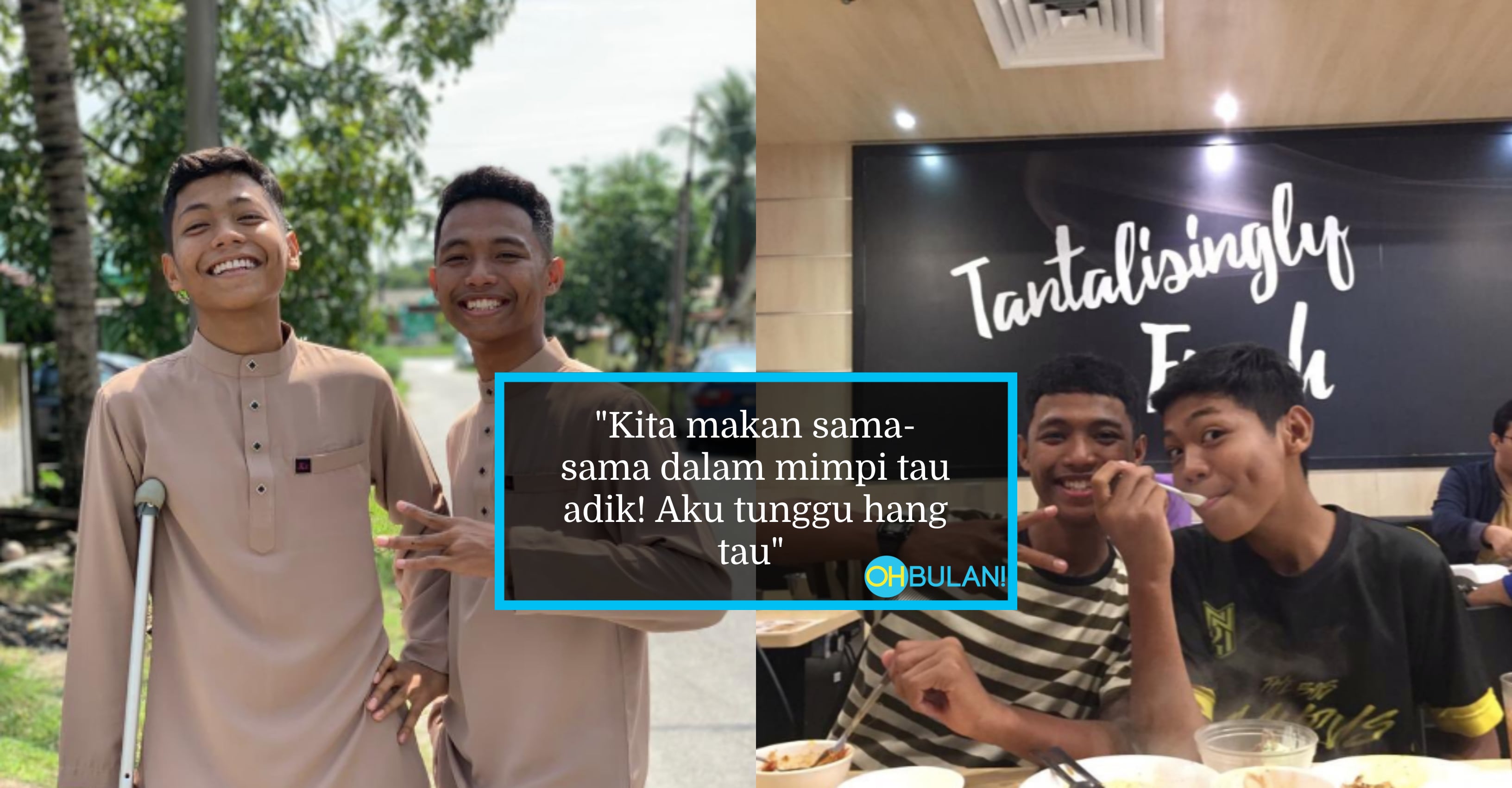 Adik Meninggal Dunia Akibat Kanser Tahap 4, Video Terakhir Abang Buat Adik Bikin Sebak