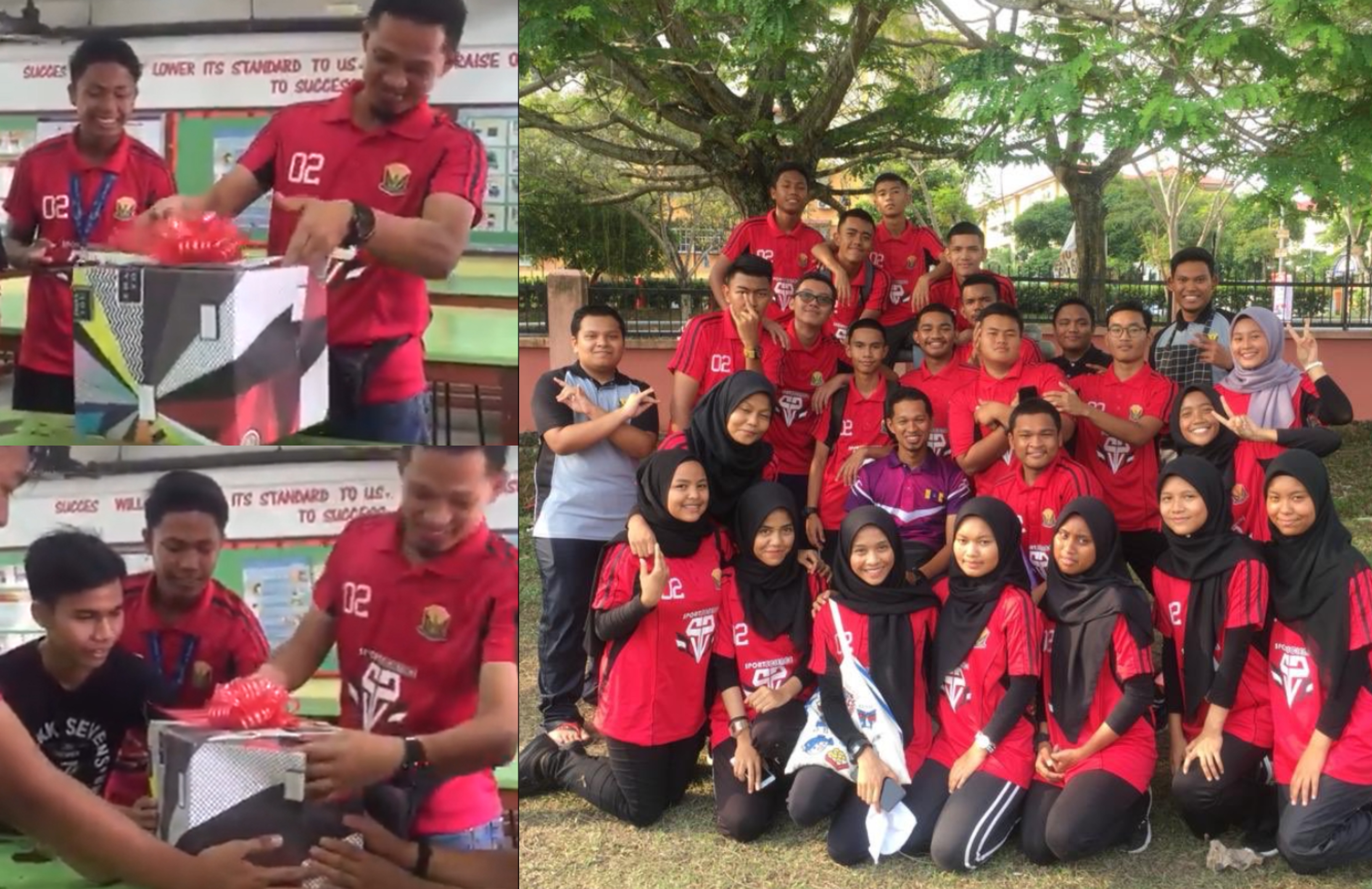 [VIDEO] Pelajar Buat Surprise Bagi Hadiah ‘Rare’ Dekat Cikgu Sebagai Tanda Perpisahan Bikin Netizen Sebak