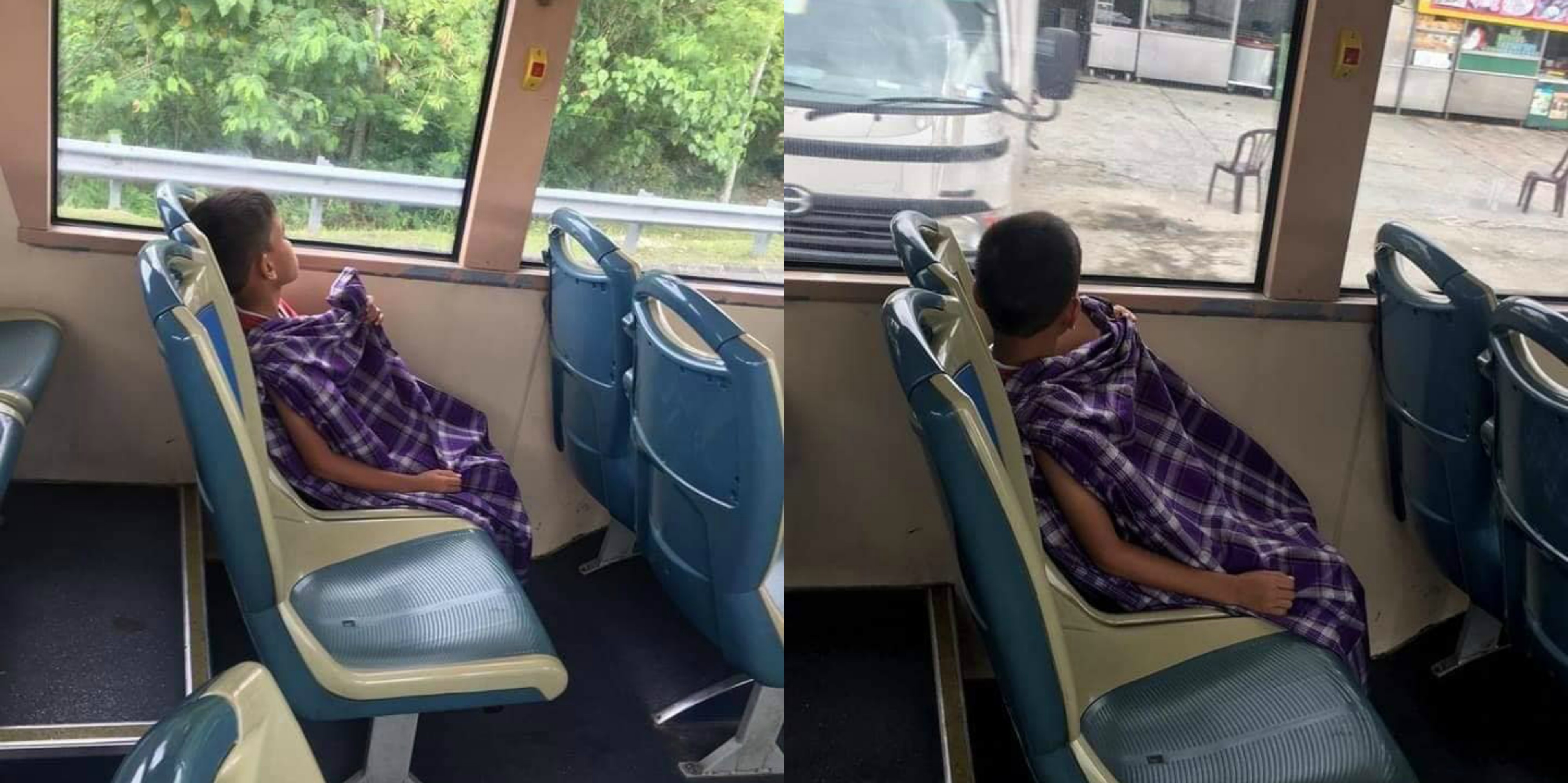Foto Balik Rumah Naik Bas Selepas Bersunat Viral, Ini Kisahnya..