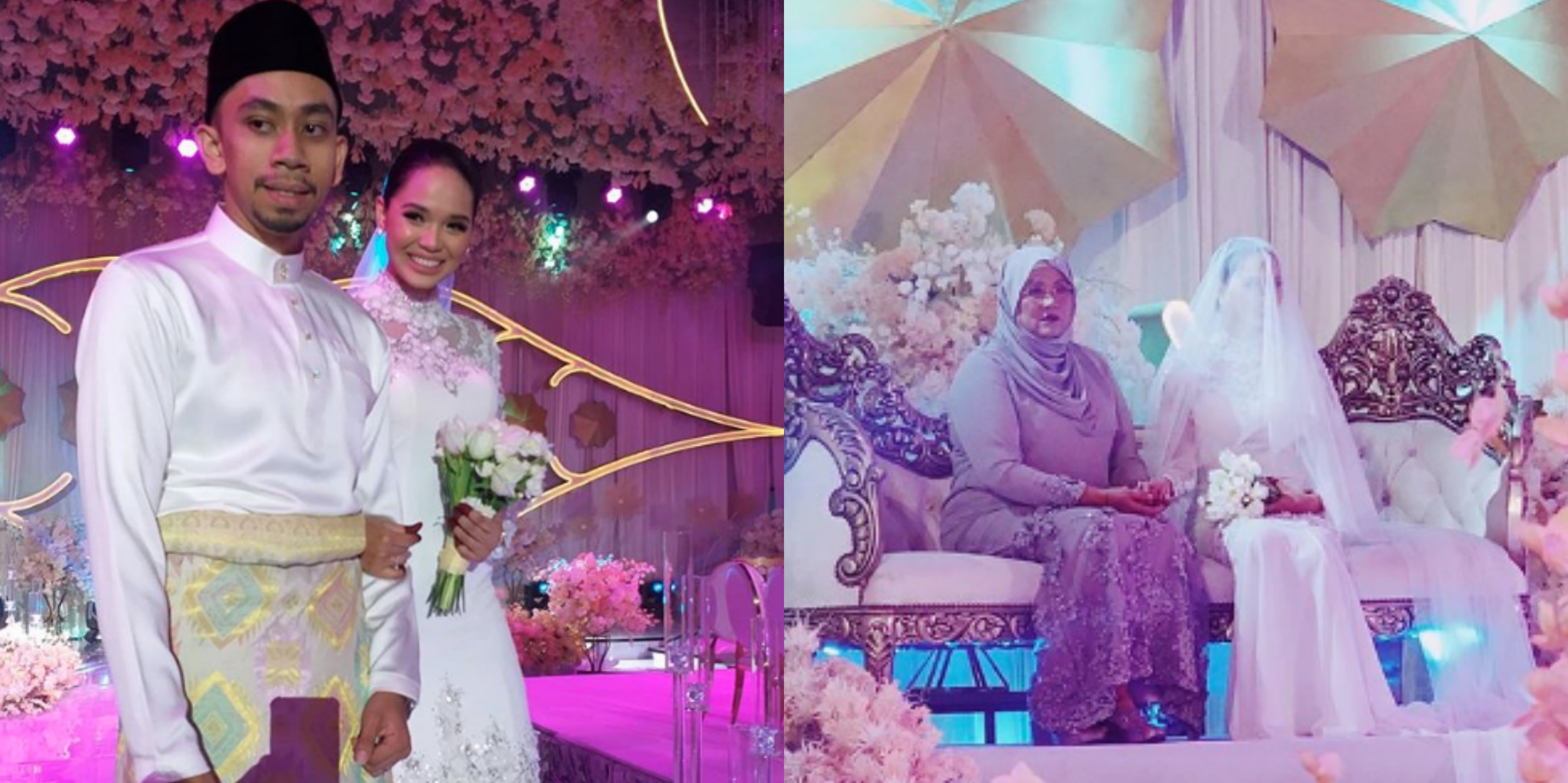 [FOTO] Dengan Sekali Lafaz, Ain Edruce Sah Bergelar Isteri Kepada Ahli Perniagaan