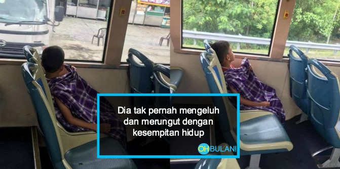 Ibu Cerita Kisah Sebenar Anak Berkhatan Naik Bas, Tak Sanggup Tinggalkan Sendirian Di Rumah