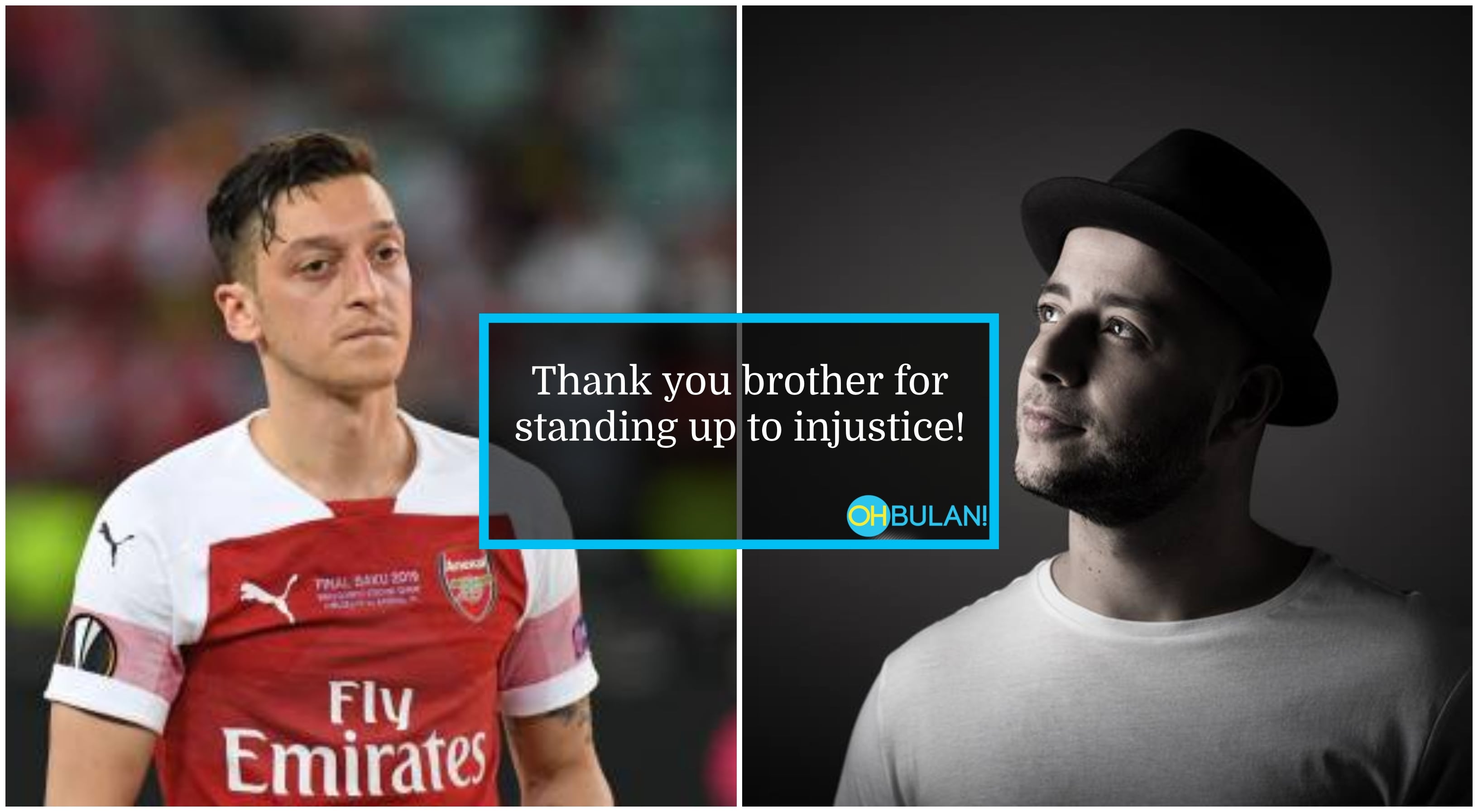 Mesut Ozil & Maher Zain Seru Ramai Artis Bersuara Demi Kebebasan Uighur Di China