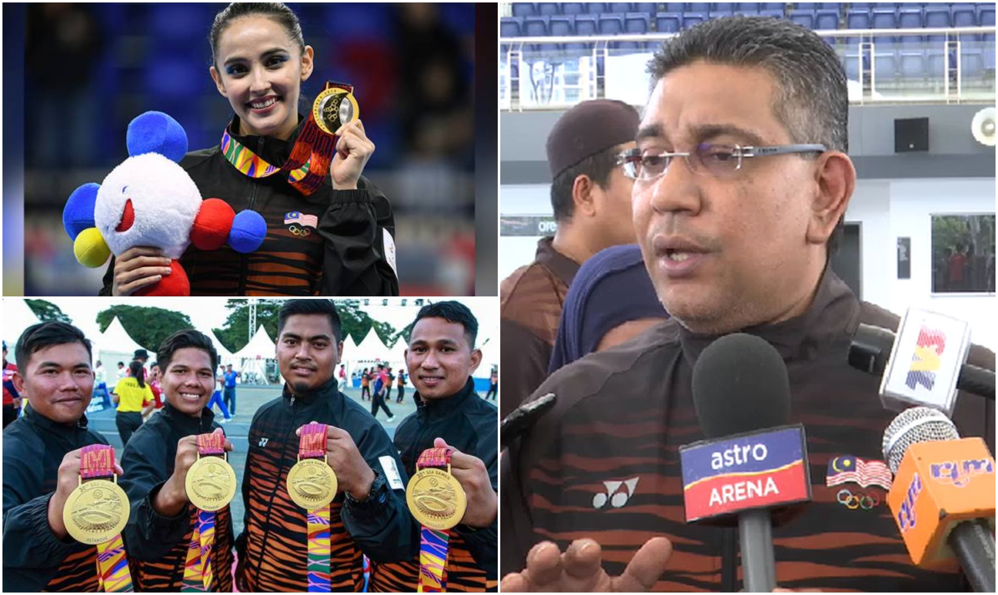 Gagal Capai 70 Emas Di Sukan SEA, Ketua Kontinjen Mohon Maaf