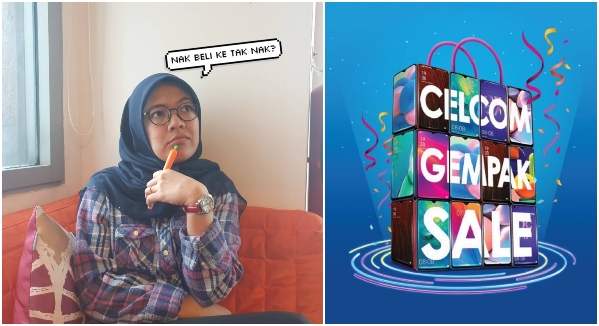 Gila Gempak Celcom Punya Sale, Siap Nak Bagi Smartphones FREE. Rugi Tak Grab!