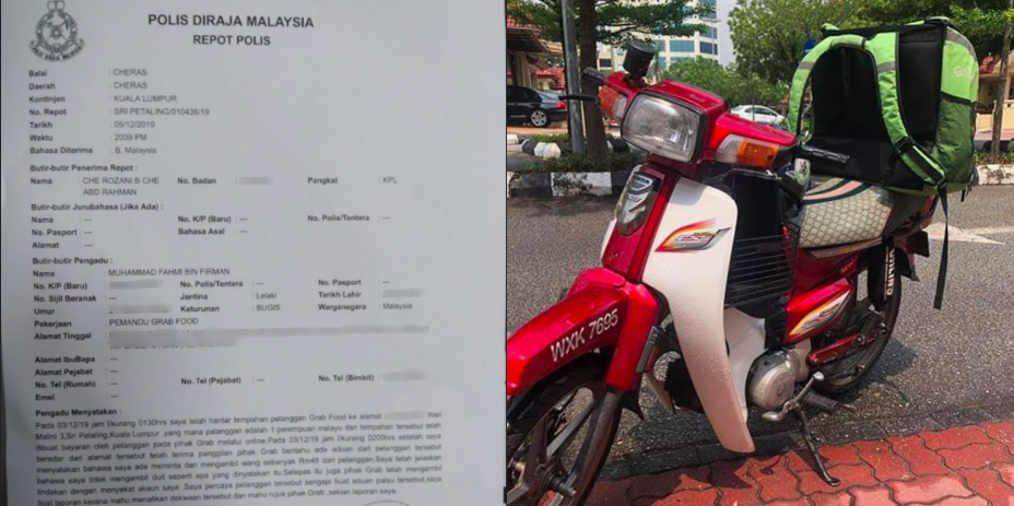 Dianiaya Pelanggan, Rider Grab Luah Kecewa ‘Diberhentikan Kerja’ Tanpa Periksa