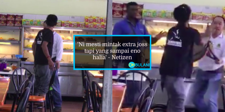 ‘Tampar, Pukul & Baling Kerusi’- Video Amukan Seorang Pemuda Di Premis Makanan