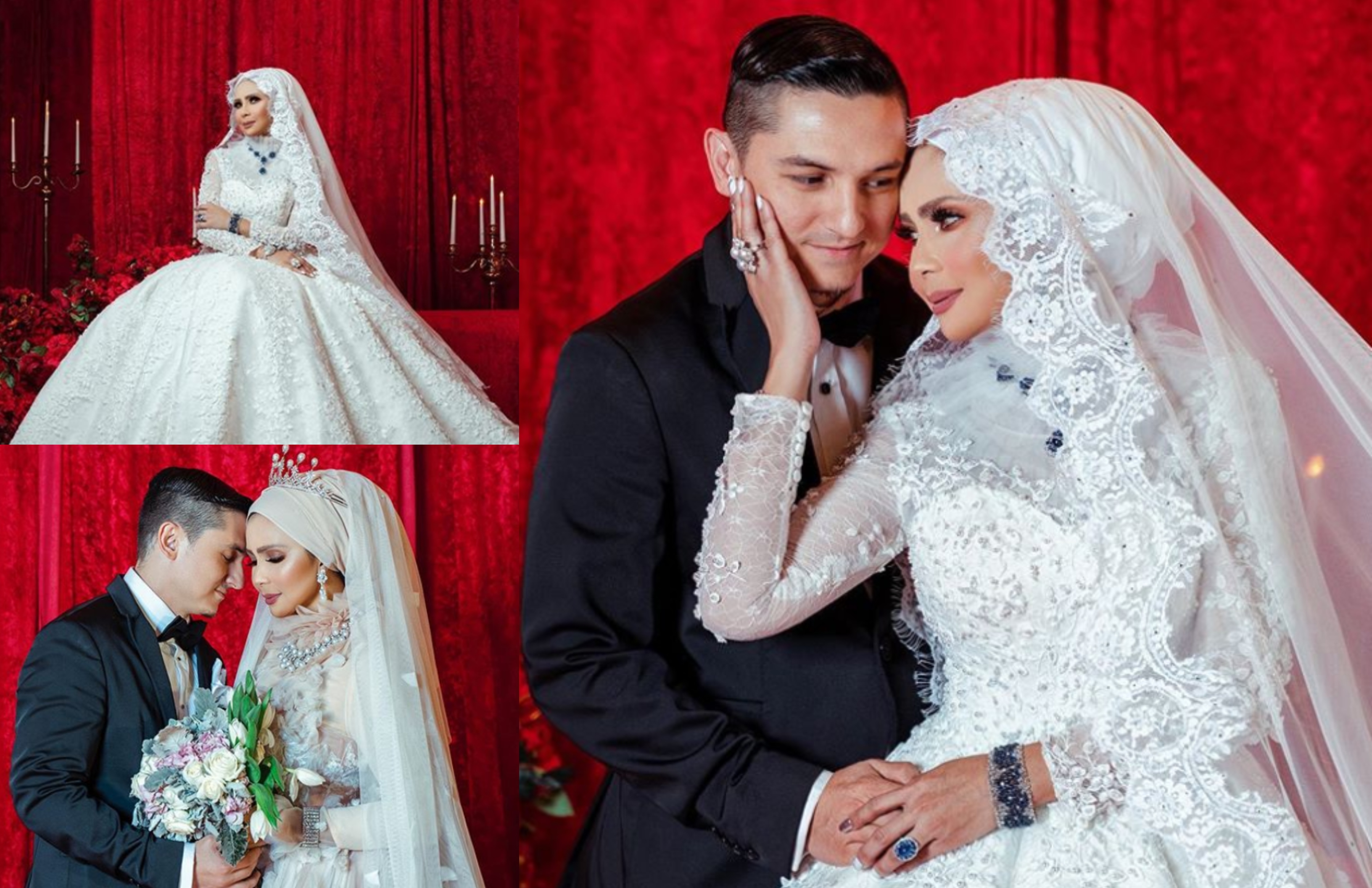 [FOTO] Naik Pelamin Sempena Anniversary Ke-6, Che Ta & Zain Saidin Curi Tumpuan!