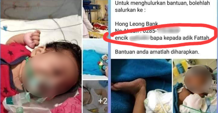 ‘Bapa Kepada’ Anak Sakit Kronik Ditahan, Polis Jejak Pasangan Suami Isteri Bantu Siasatan