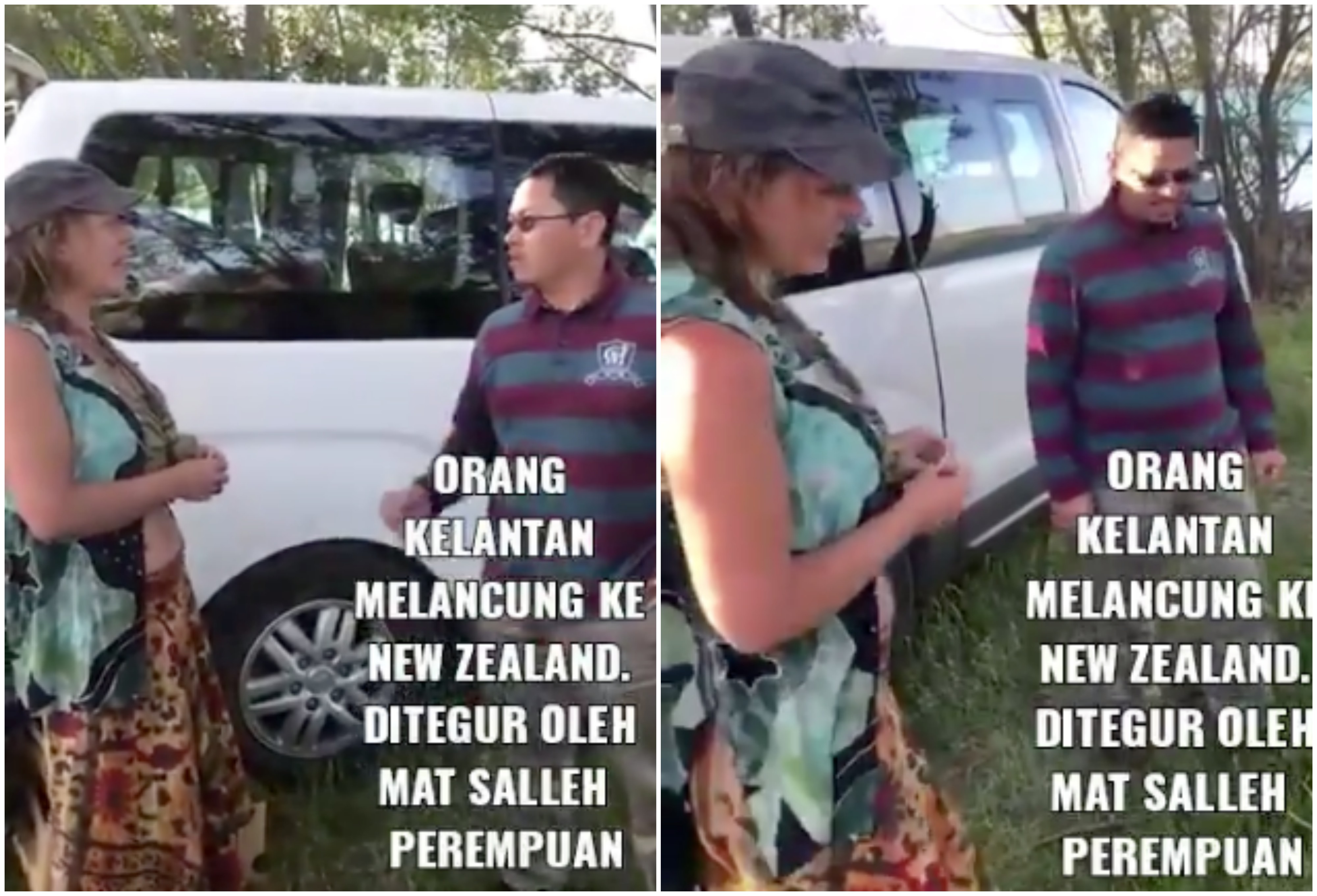 [VIDEO] Sek Kito Mendunia, Minah Salleh Pandai Kecek Kelate Ditemui Di New Zealand!