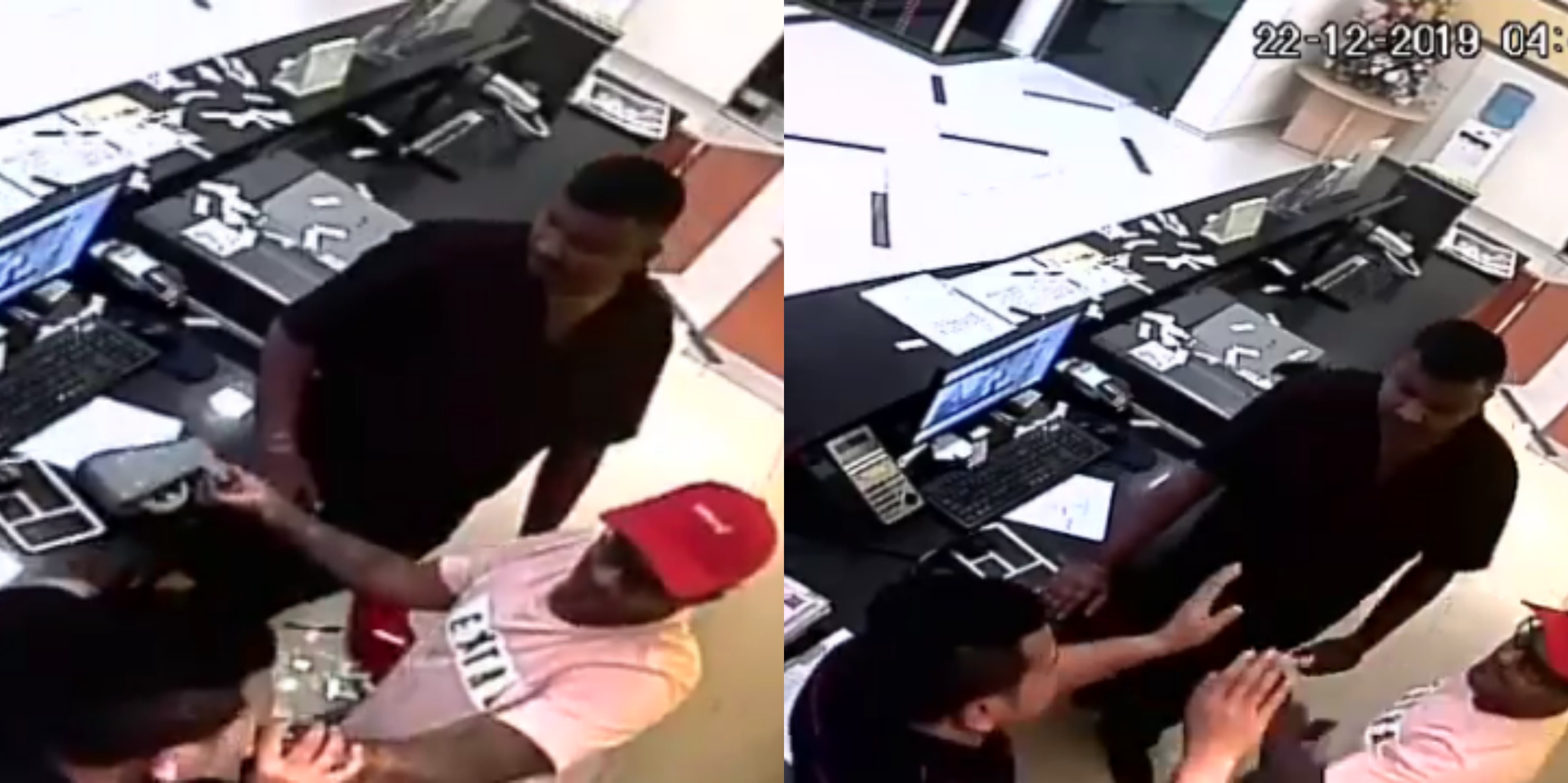 [VIDEO] Pekerja Hotel Bingung Kena Serang, Dibaling Objek Oleh 2 Lelaki Ketika Bertugas