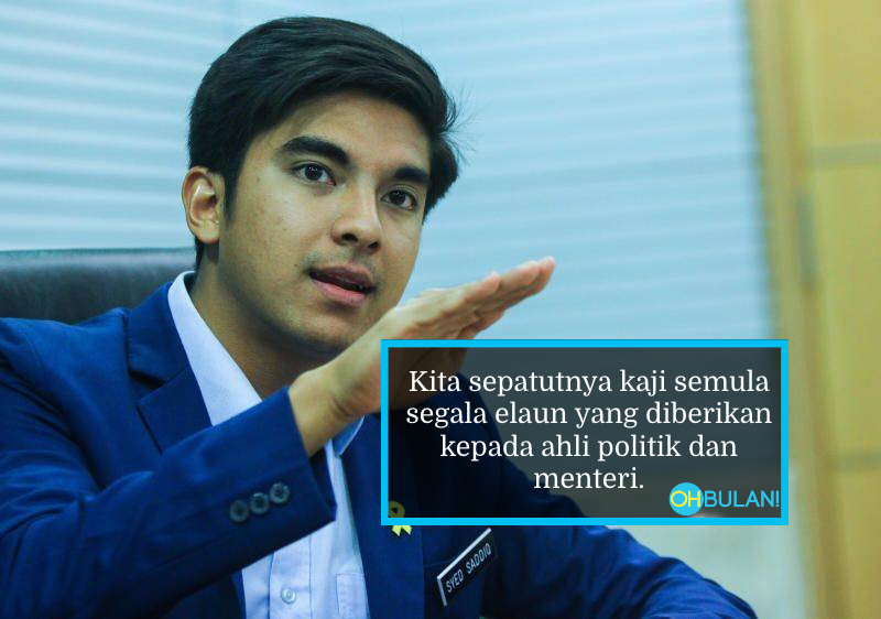 Syed Saddiq Bantah Elaun Kritikal Penjawat Awam Dimansuh 