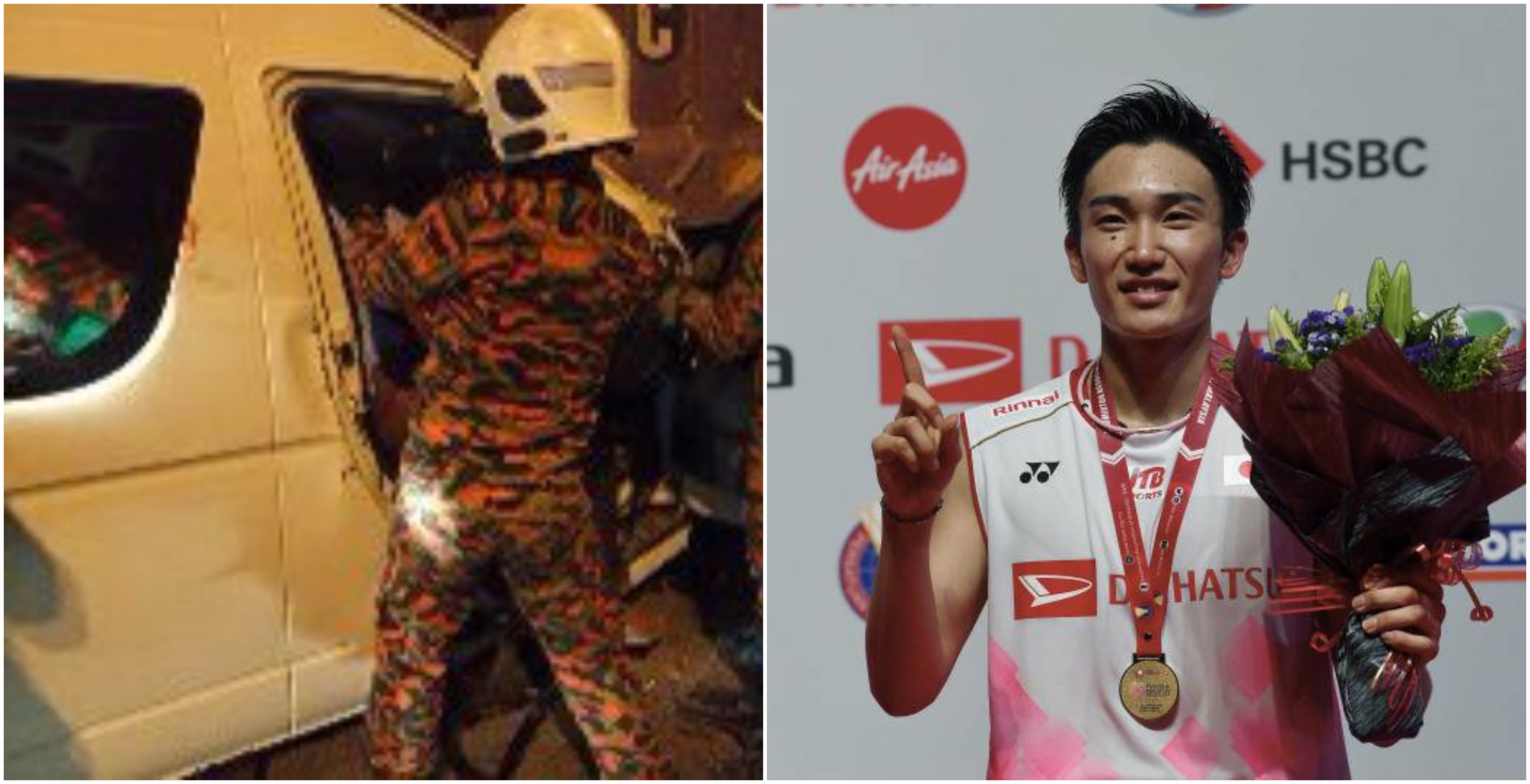 Baru Sahaja Dinobat Juara Malaysia Masters 2020, Pemain Badminton No 1 Dunia Kento Momota Kemalangan
