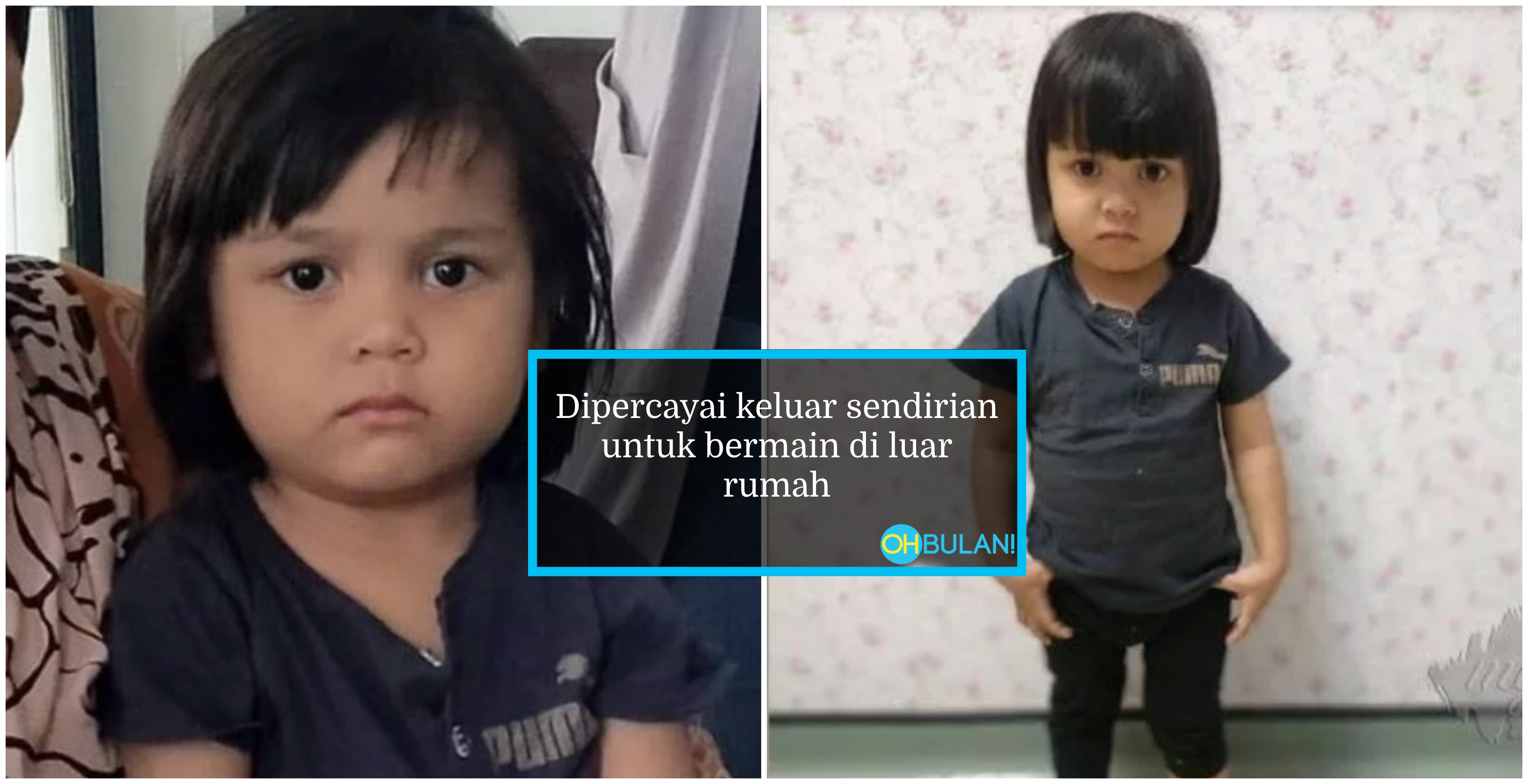 Tidak Sedar Anak Keluar Bermain, Kanak-Kanak Ini Selamat Dituntut Keluarga