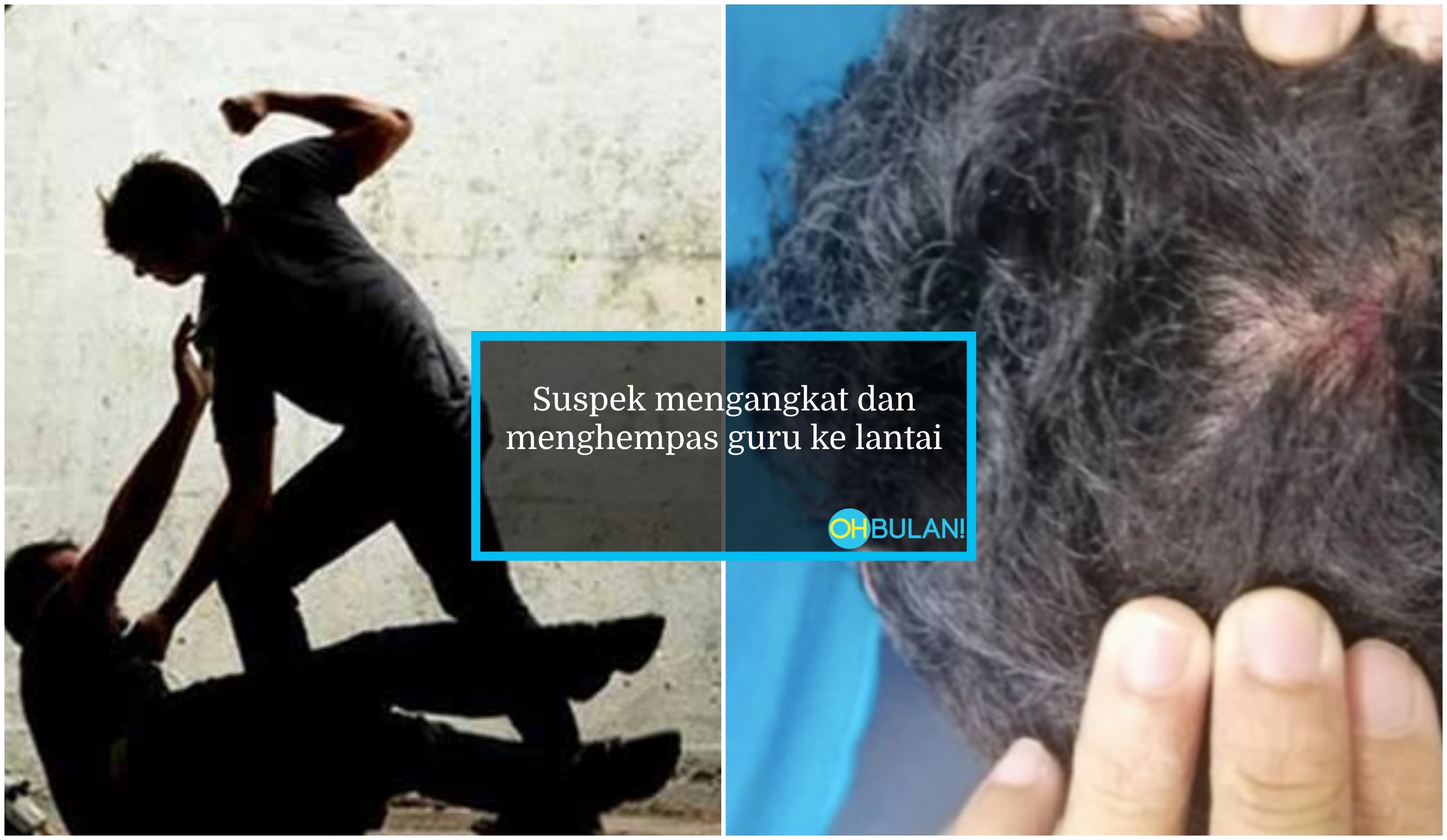 Tak Puas Hati Ditegur, Pelajar Bertindak Hempas Guru Ke Lantai