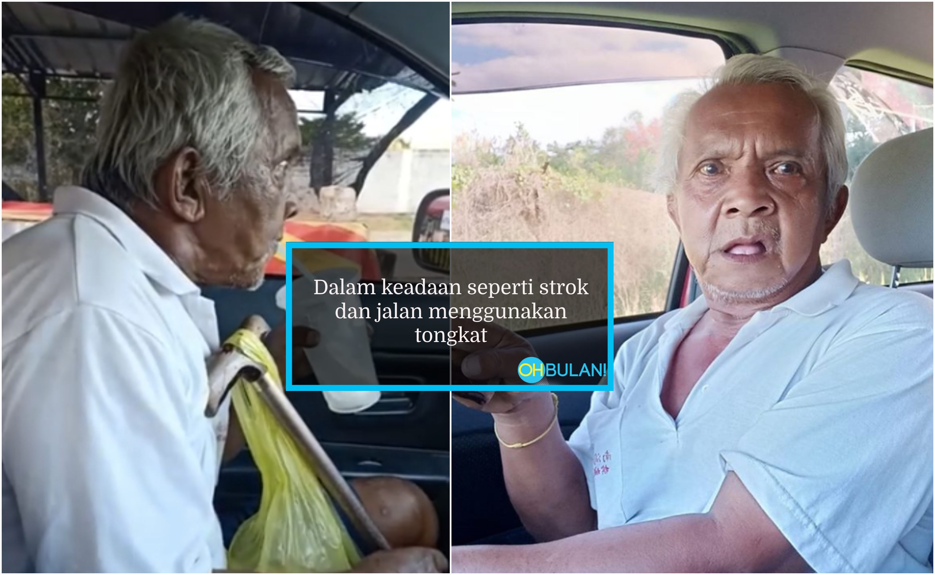 ‘Ada Jumpa Kereta Tadi Tak?’ – Pakcik Sanggup Jalan Kaki Nak Balik Penang Gara-Gara…