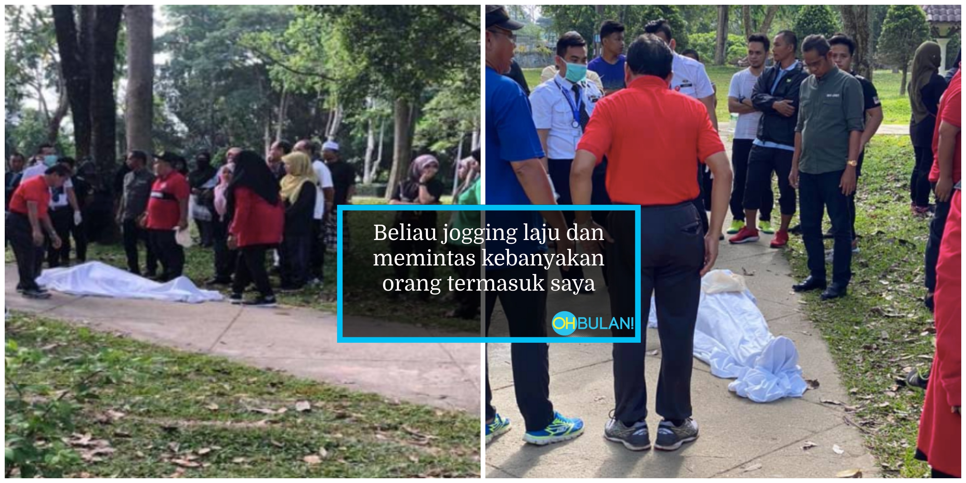 Saksi Anggota Polis Meninggal Dunia Ketika Jogging Kongsi Detik Cemas Bantu Mangsa