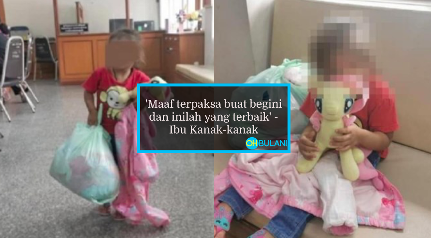 Gara-Gara Ada Suami Baru, Ibu Sanggup Buang Anak 2 Tahun Ke Rumah Kebajikan