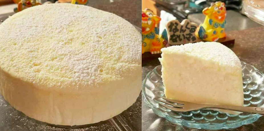 Cukup Lemak & Sedap, Korang Patut Cuba Cheese Cake 3 Bahan Yang Serius Sedap Ini!