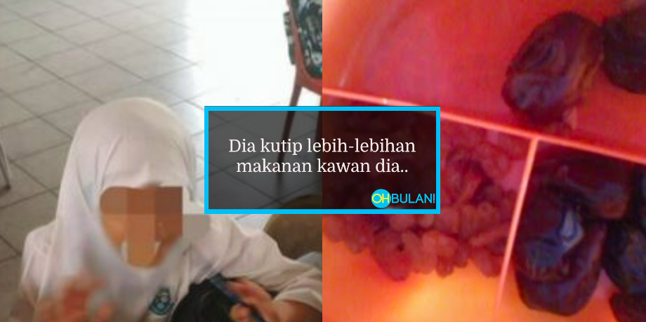 Ibu Bekal Kurma & Kismis, Murid Tahun 2 Terpaksa Kutip Sisa Makanan Kerana Lapar