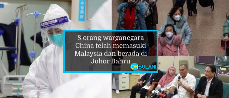 KKM Sahkan Tiga Warga China Datang Ke Malaysia Sah Positif Koronavirus