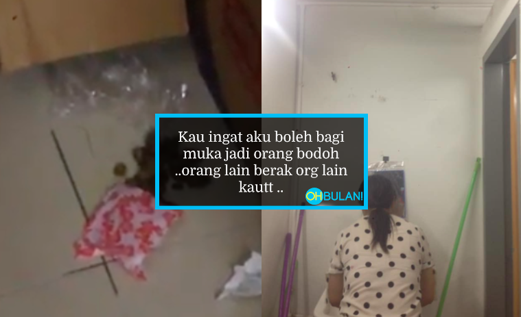 Video Selamba Berak Dekat Kedai Orang Warga Asing Berang Kena Paksa Cuci Najis Sendiri