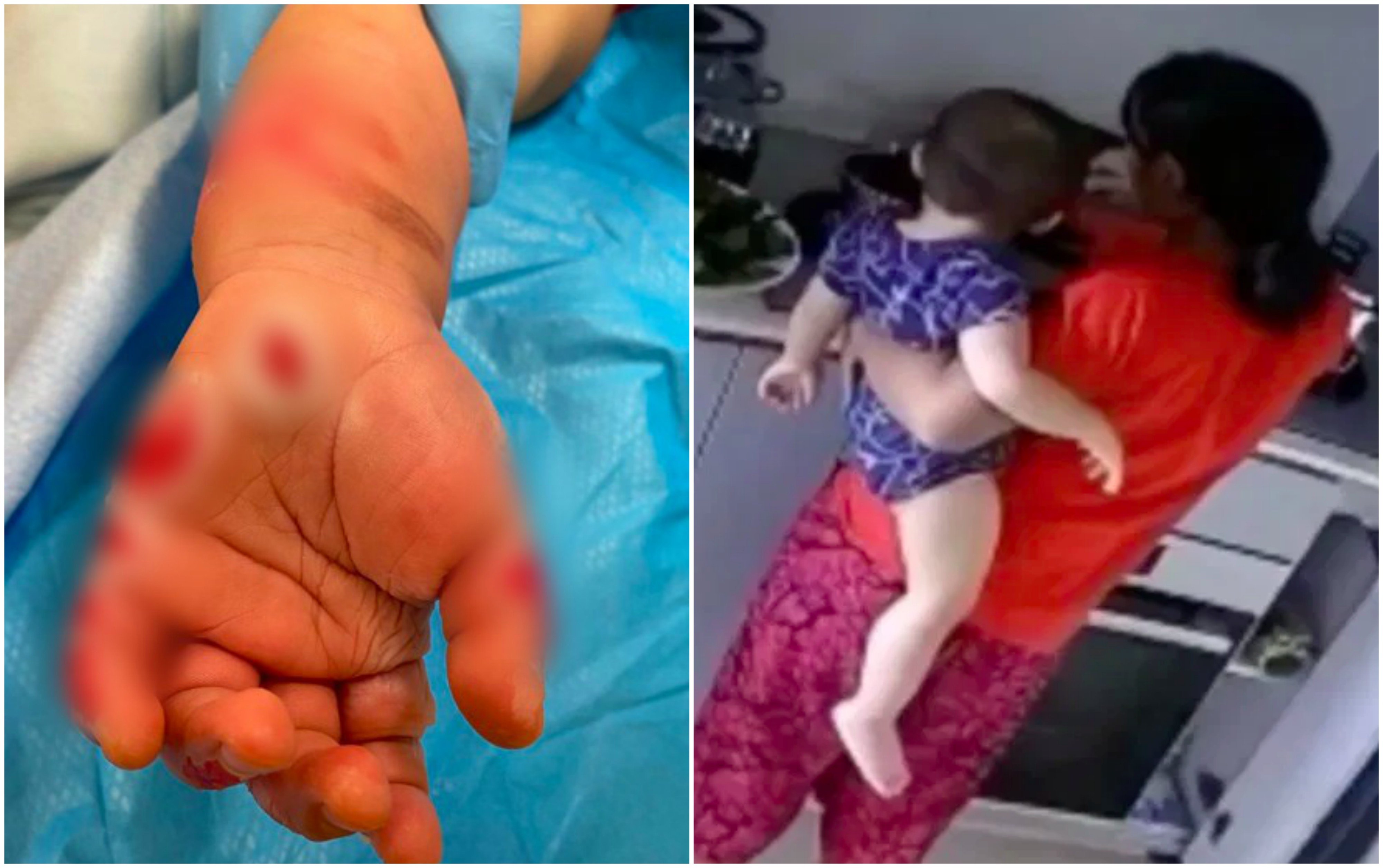 Celup Tangan Anak Majikan Macam Yong Tau Fu, Amah Kejam Dikantoikan CCTV