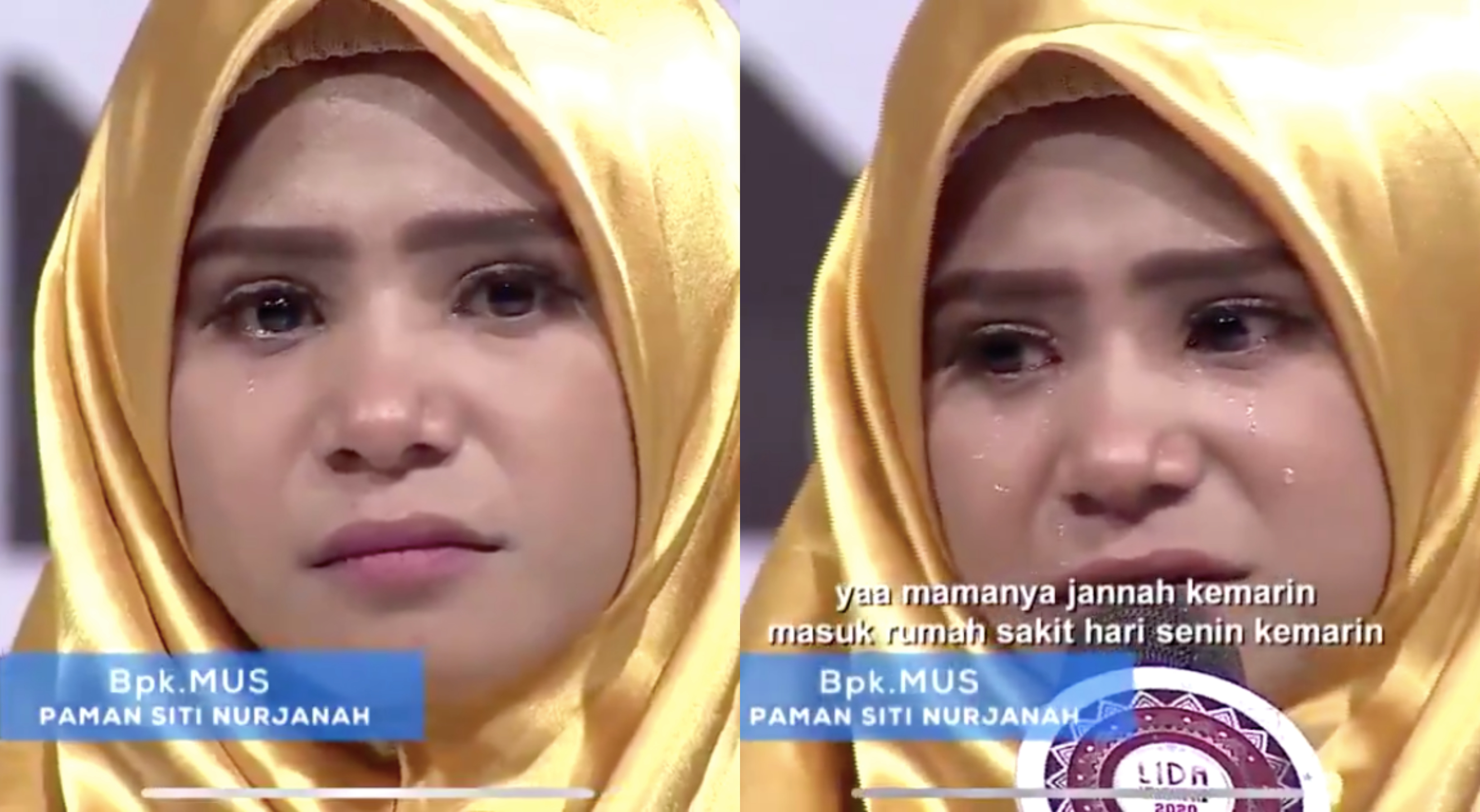 [VIDEO] Indah Hanya Sementara, Detik Gadis Dapat Tahu Pemergian Ibu Di Program Realiti Undang Sebak