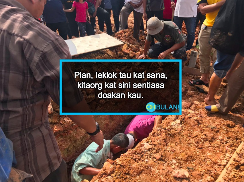 Hingga Hujung Nyawa, Urus Jenazah Sampai Ke Lahad, Coretan Sahabat Sejati Ini Undang Sebak