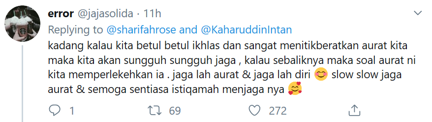 Sharifah Rose Buka Tudung