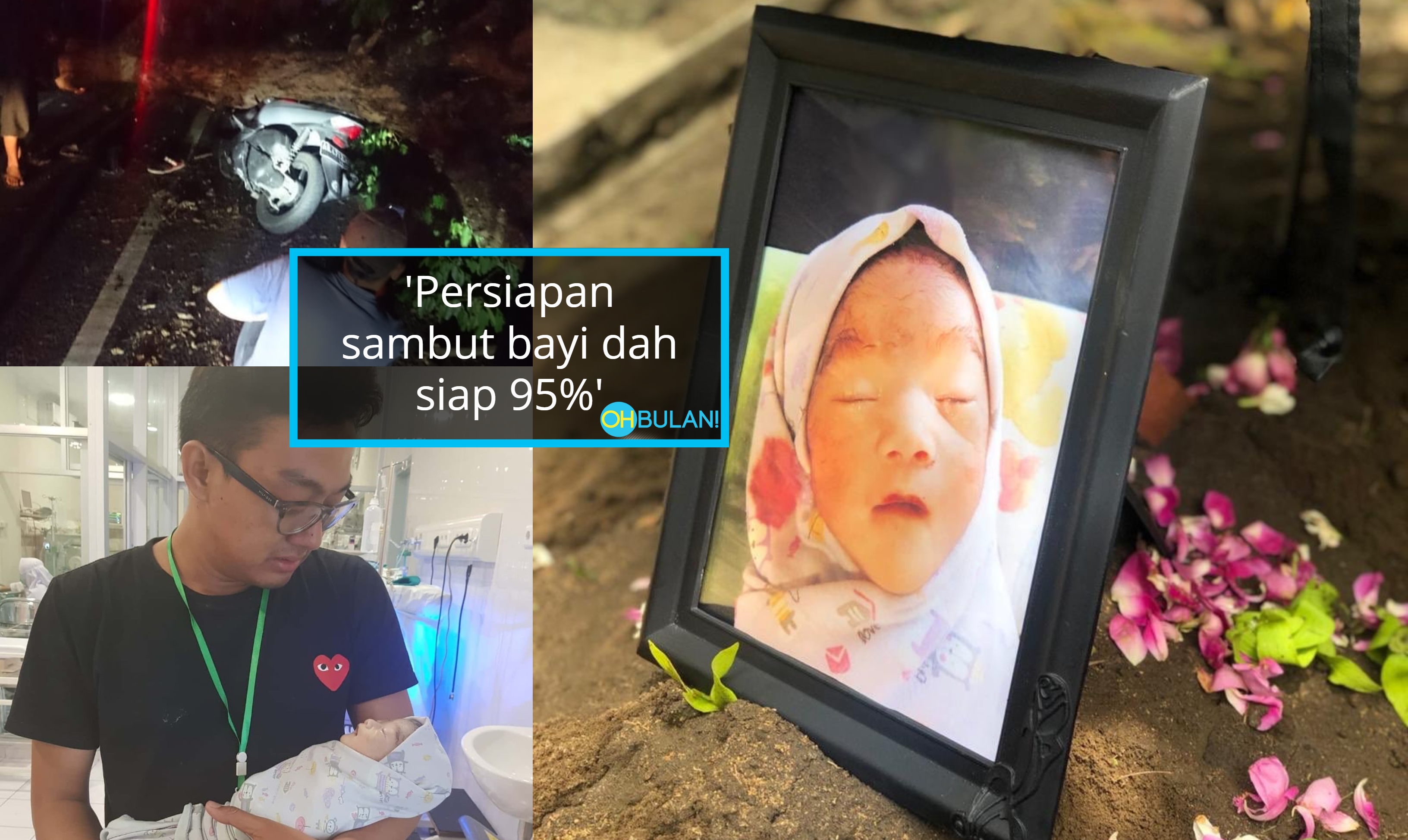 [VIDEO] Ibu Hamil 8 Bulan Gugur Dihempap Pokok, Ayah Kendong Anak Buat Kali Terakhir Undang Sebak!