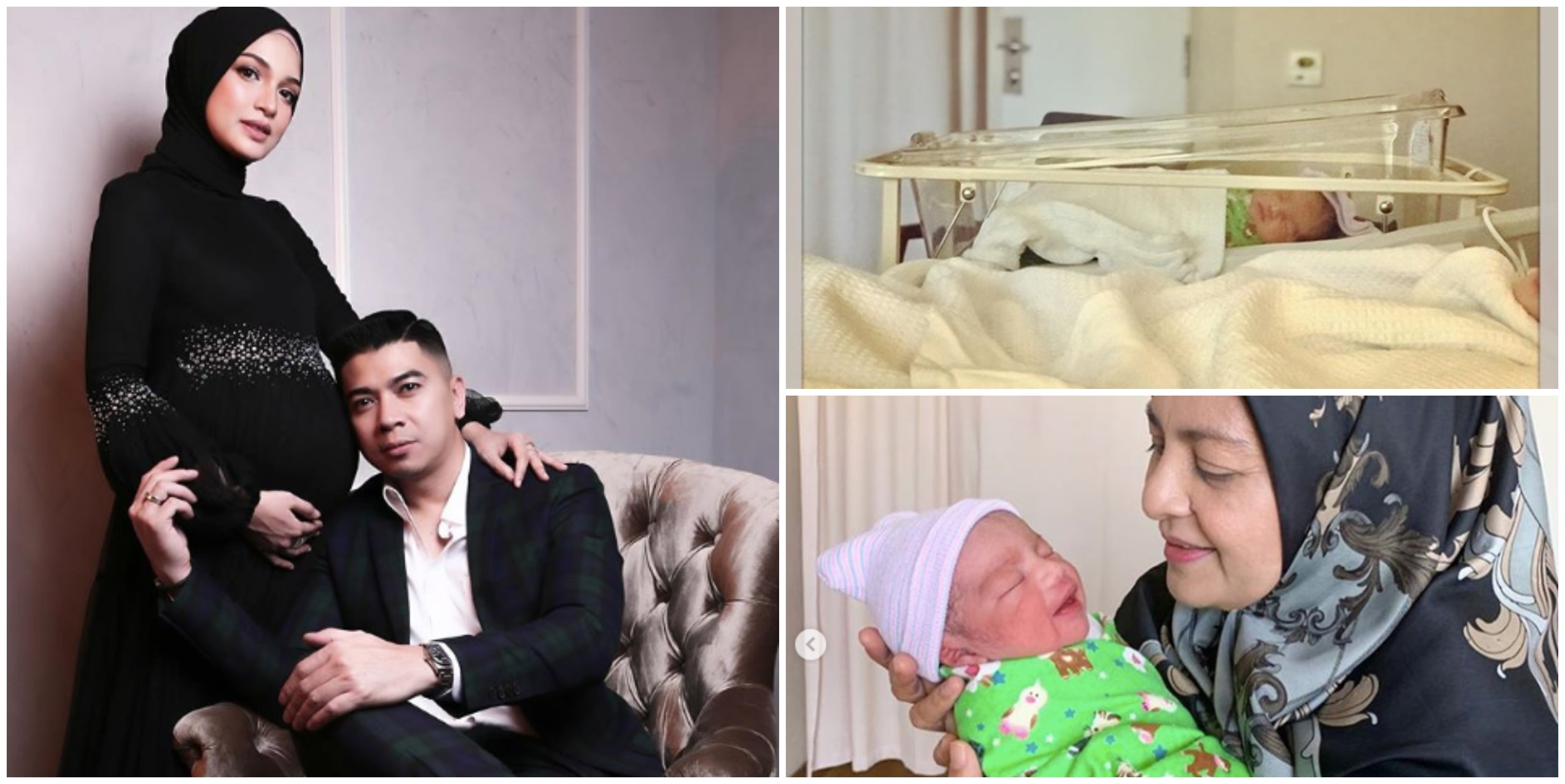 [FOTO] Genap Seminggu, Akhirnya Amyra Rosli Dedahkan Wajah Baby Girl. Siap Ada IG Lagi!