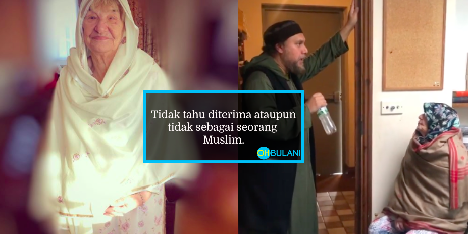 Nenek 85 Tahun Peluk Islam, Bakal Sambut Ulang Tahun Kelahiran Yang Pertama Sebagai Muslim