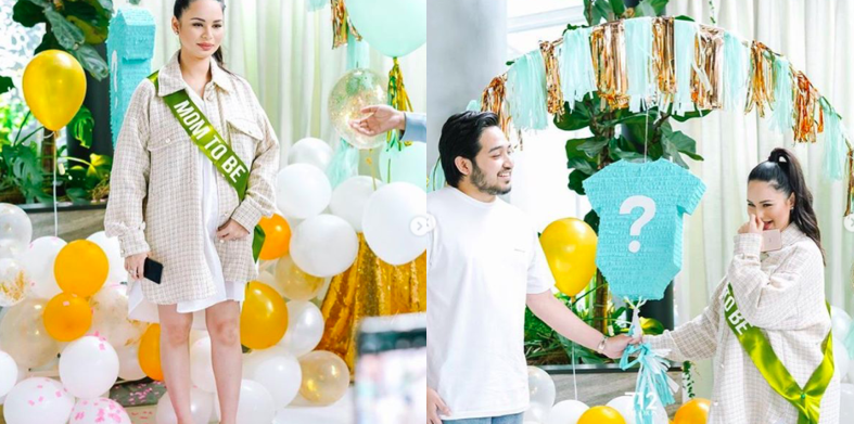 [FOTO] Izara Aishah Dedah Jantina Anak Di Majlis ‘Baby Shower’, Meriahnya!