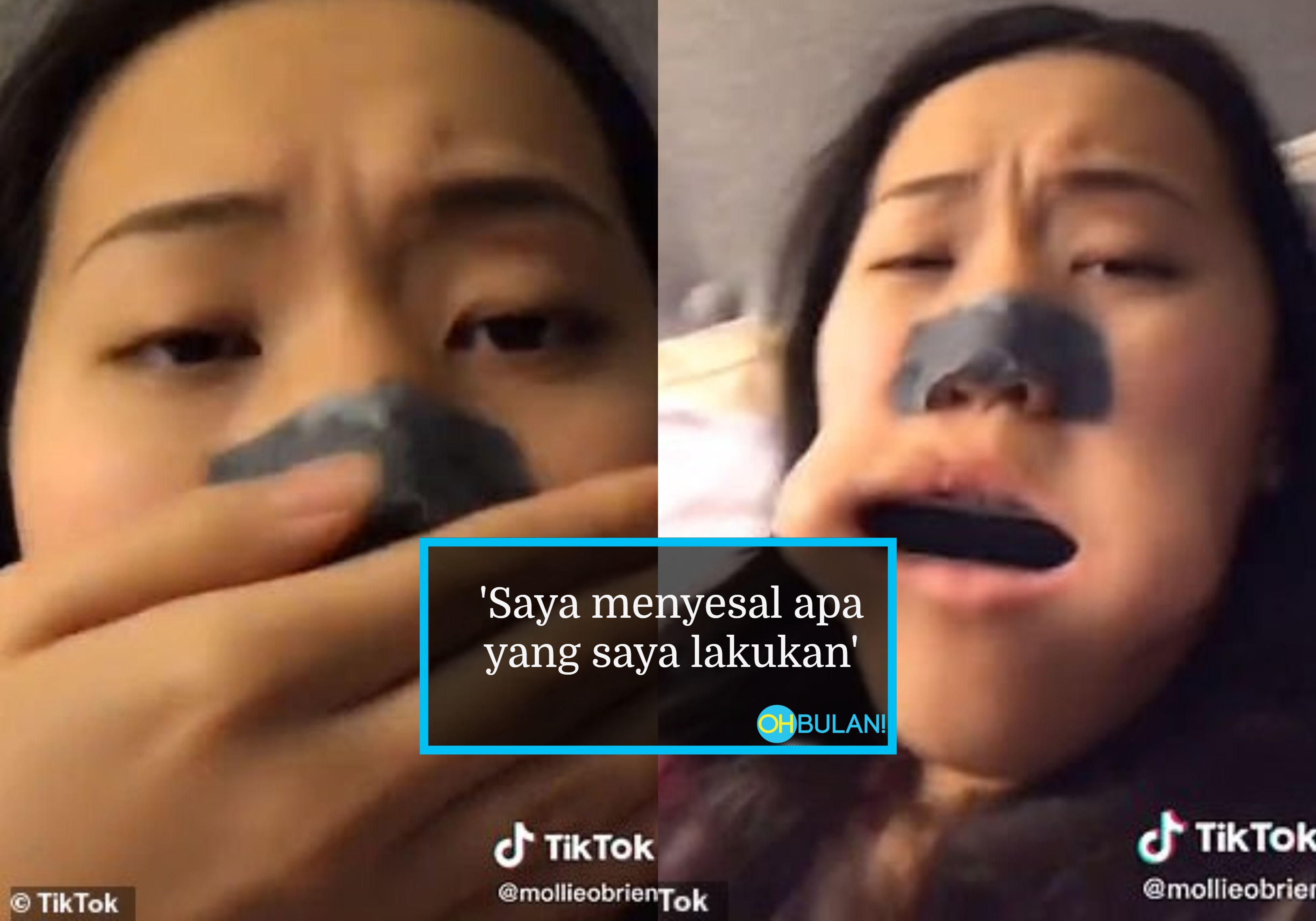[VIDEO] Gadis TikTok Tanggung Malu, Aksi ‘Gila’ Masukkan Harmonika Dalam Mulut Akhirnya Bawa Padah!