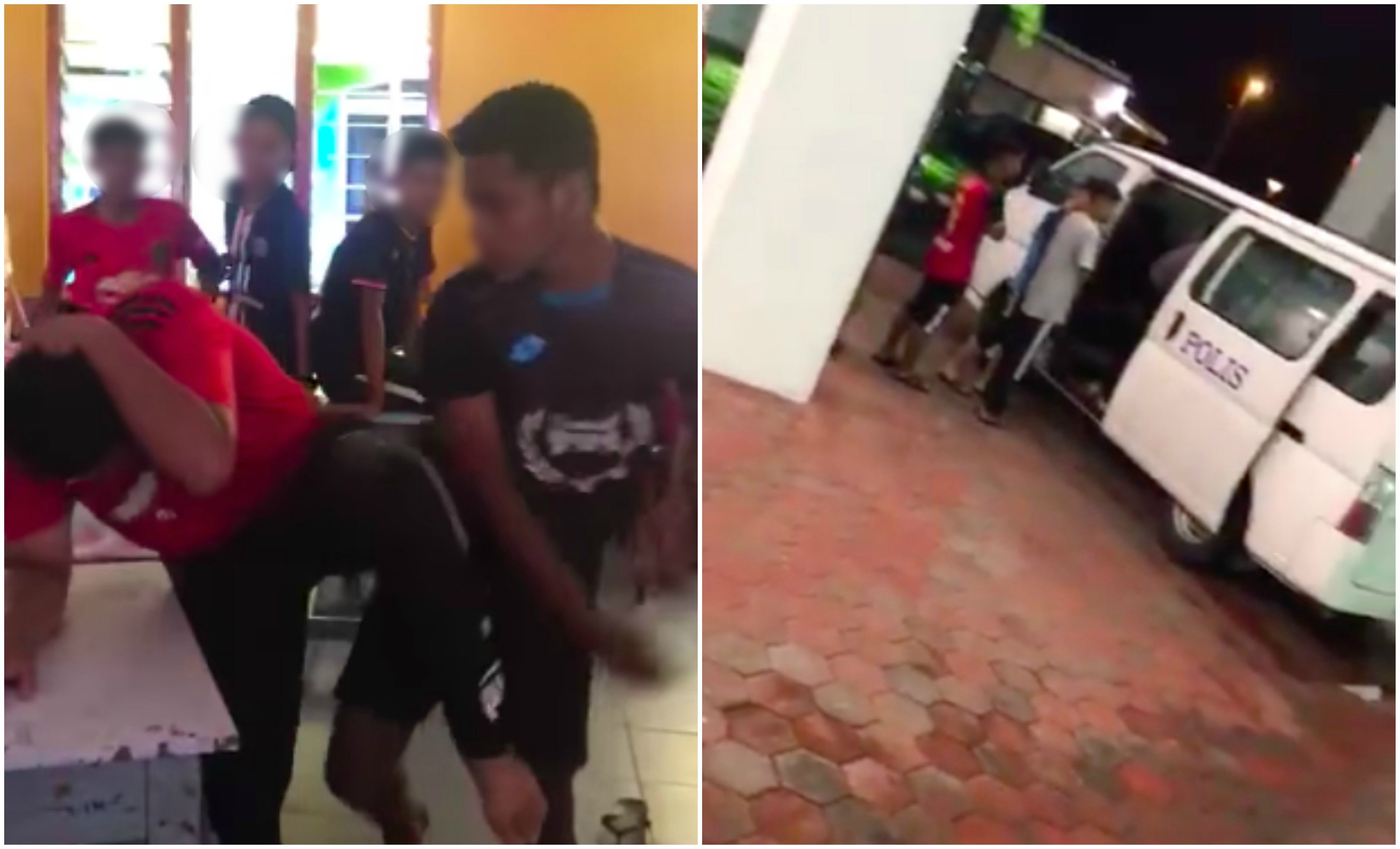 Lunyai Kerjakan Kawan Kerana Berebut Awek, 12 Remaja Ditahan