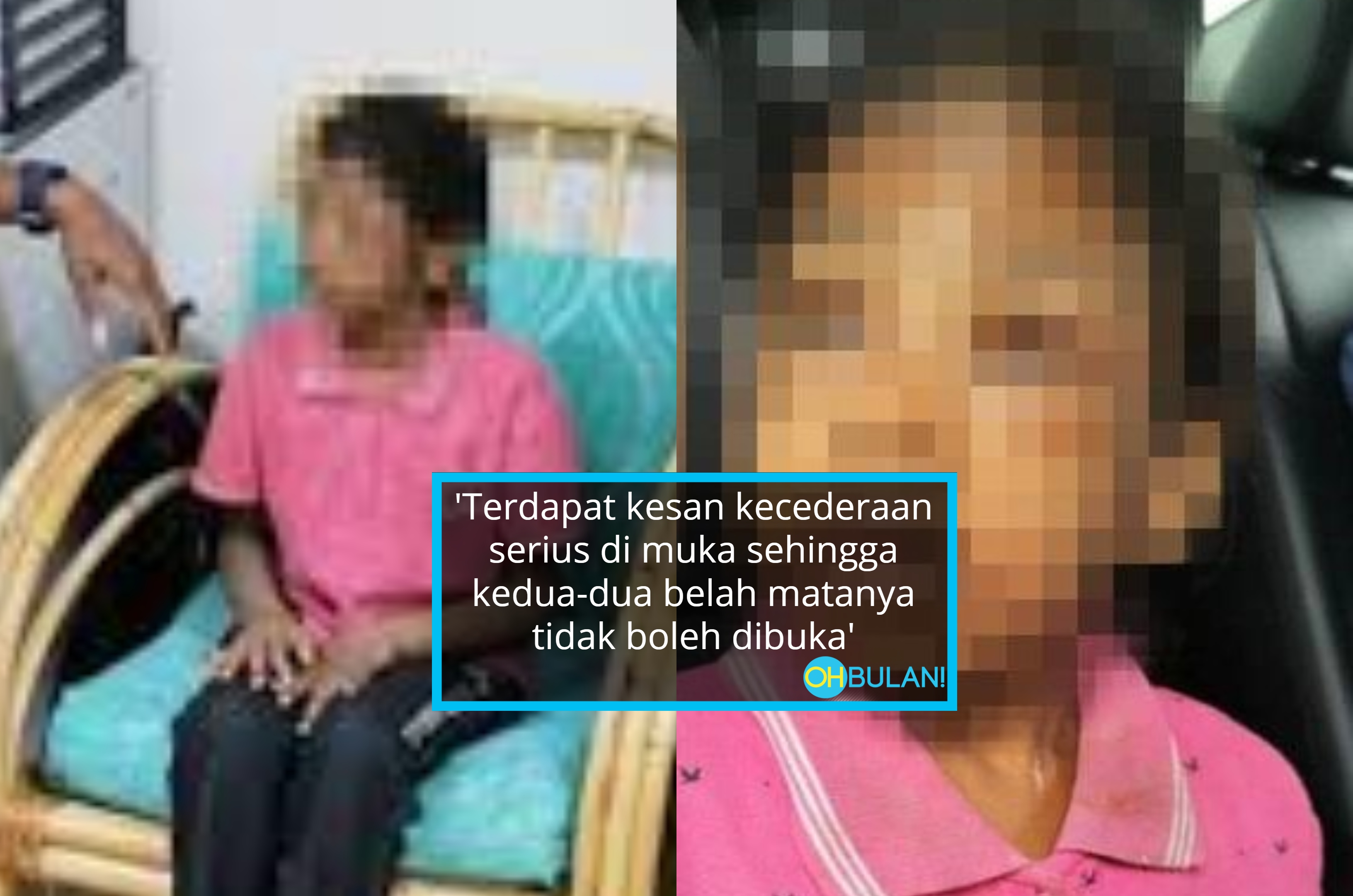 Kanak-Kanak ‘Disorok’ Belakang Pintu, Dipukul Ibu Tiri Guna Helmet, Kayu & Penyangkut Baju