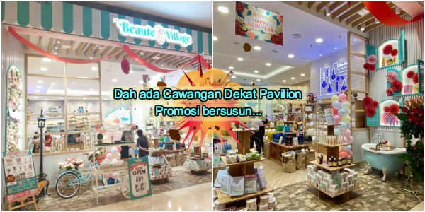 Kini Berada Di Pavilion KL- My Beaute Village Tawar Produk Kecantikan Dari Eropah Dengan Harga Berpatutan!