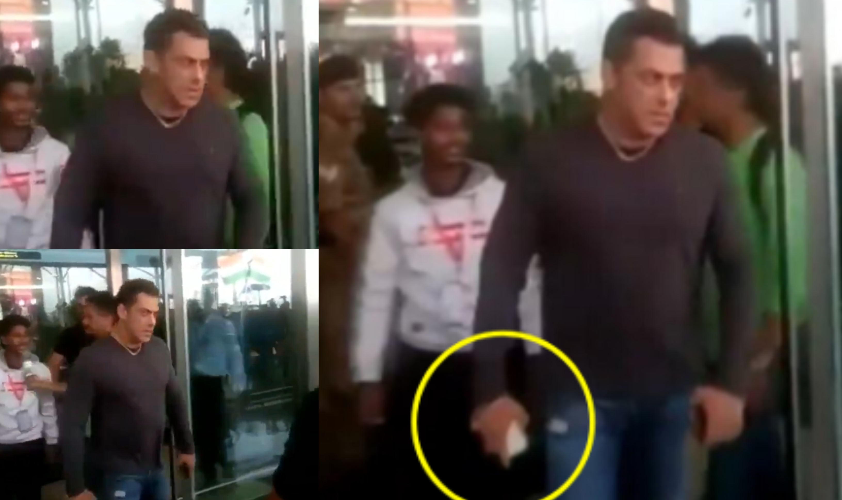 [VIDEO] Aksi 'Kurang Ajar' Salman Khan 'Mengamuk' & Rampas Handphone