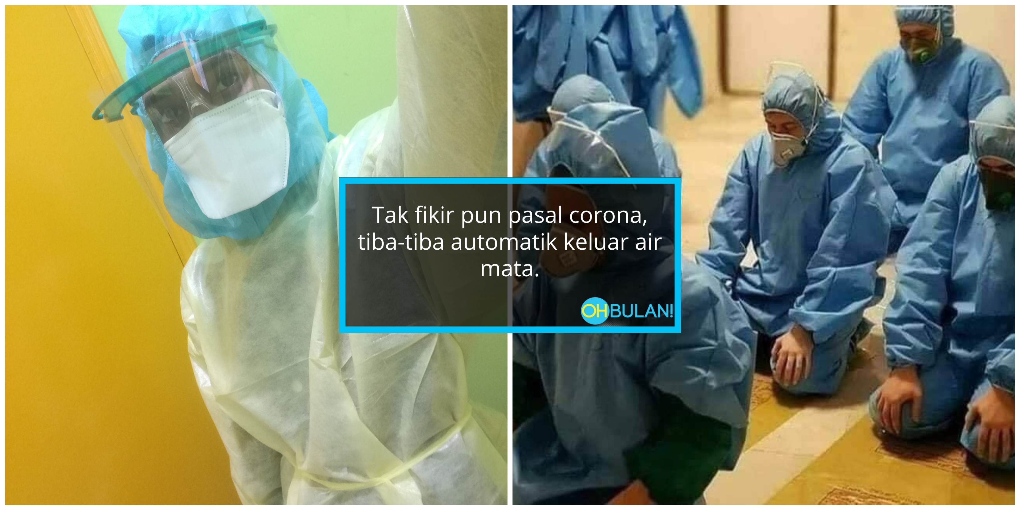 ‘Tak Sempat Solat, Makan, Tukar Pad…’ – Petugas Frontliner Covid-19 Kongsi Pengalaman