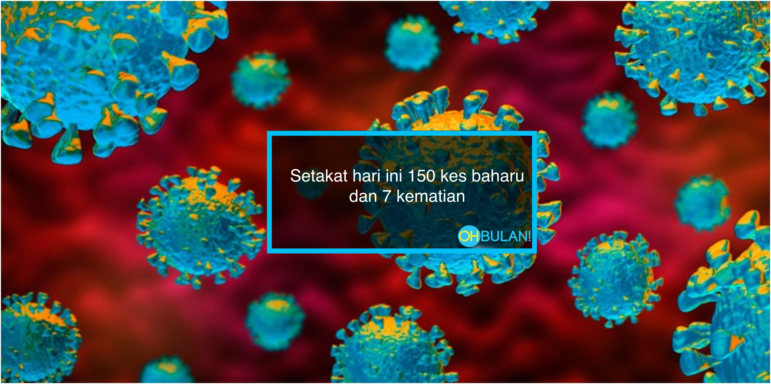 COVID-19: 150 Kes Baru & 7 Kes Kematian Direkodkan Hari Ini