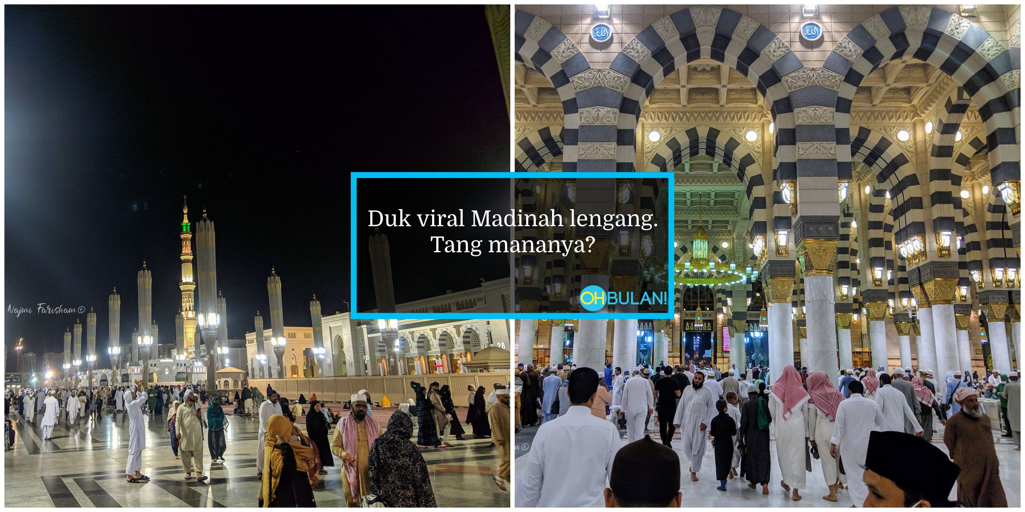 ‘Viral Madinah Lengang, Tang Mananya?’ – Pelajar Tepis Dakwaan Masjid ‘Kosong’, Ini Keadaan Sebenar