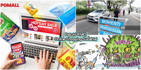 Lawan Virus! -Shopping Dalam Talian Tanpa Perlu keluar Rumah! Promosi Kaw-kaw!