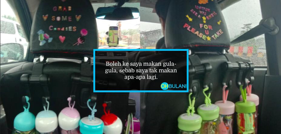 Usaha Pemandu Grab Sedia Gula-Gula Klasik Buat Penumpang Raih Pujian, Layak Dapat 5 Bintang!
