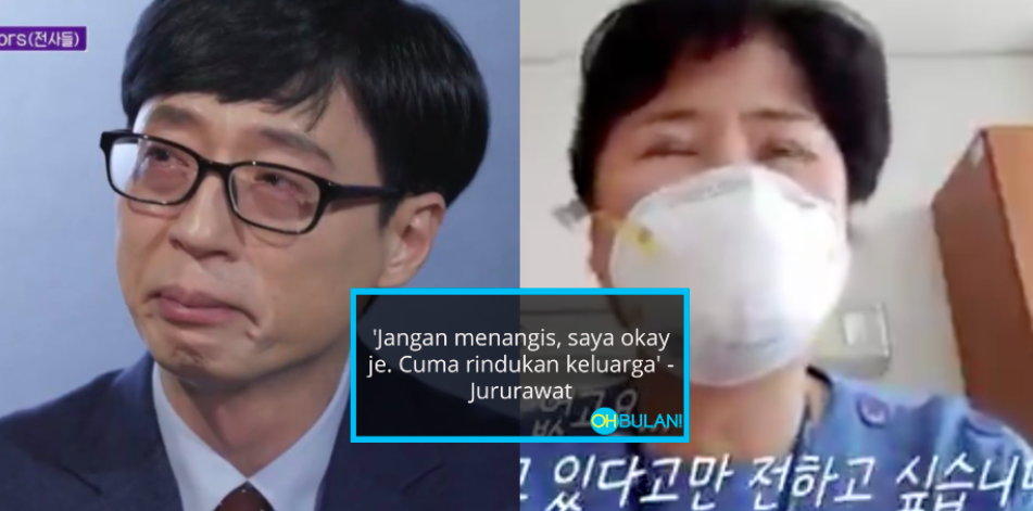 [VIDEO]’Harap Dapat Jumpa Keluarga’ – Jae Suk Menangis Ketika Temubual Jururawat Covid-19