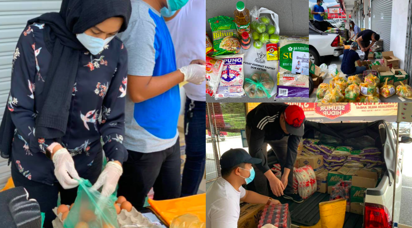 Covid-19: Tak Henti Beri Bantuan Barangan Keperluan Kepada Penduduk, ADUN Wanita Ini Dipuji
