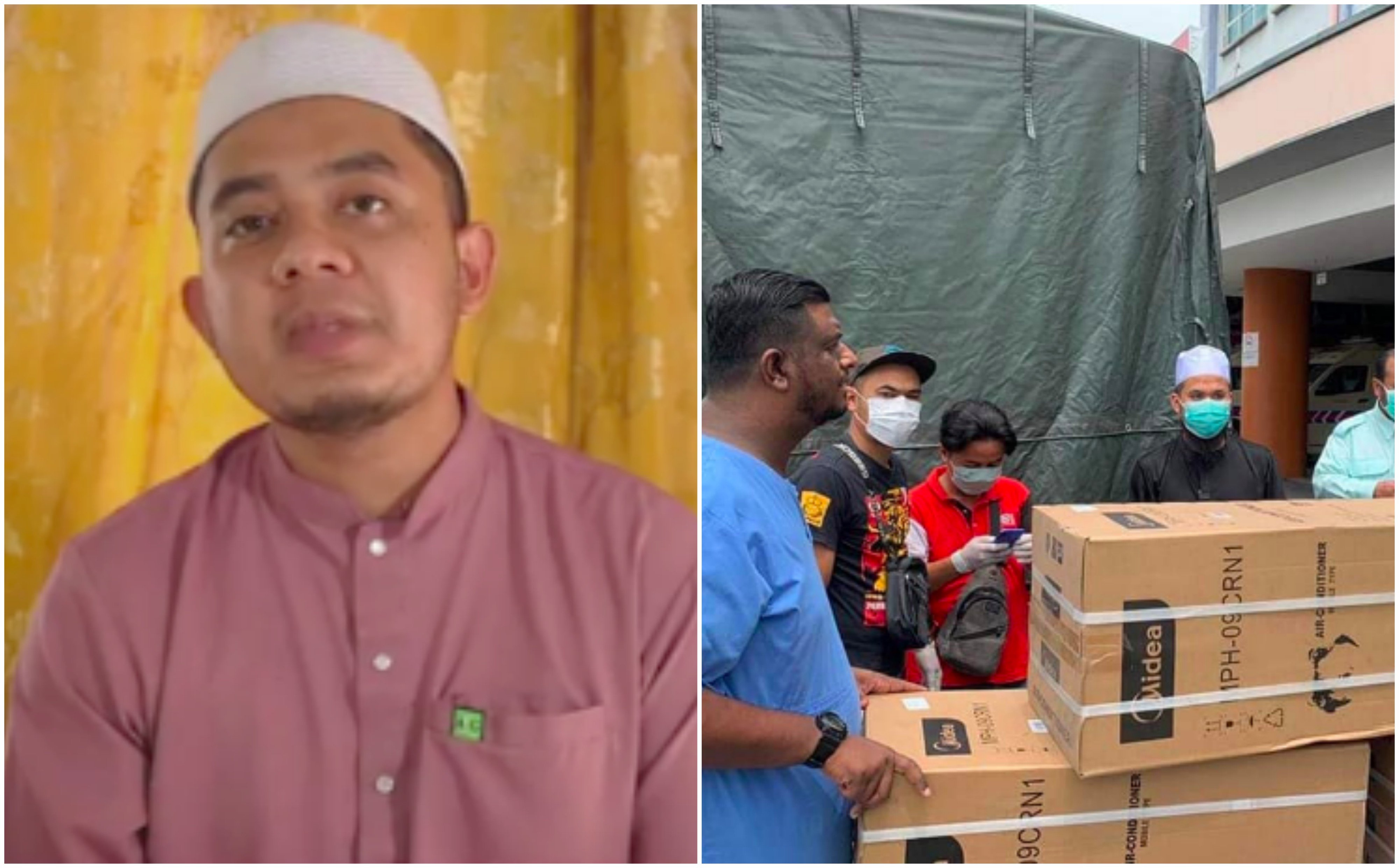 ‘Demi Allah Tak Tuju Pada Dia’ – PU Rahmat Respon Dakwaan ‘Dengki’ Bantuan Covid-19 Ustaz Ebit Lew