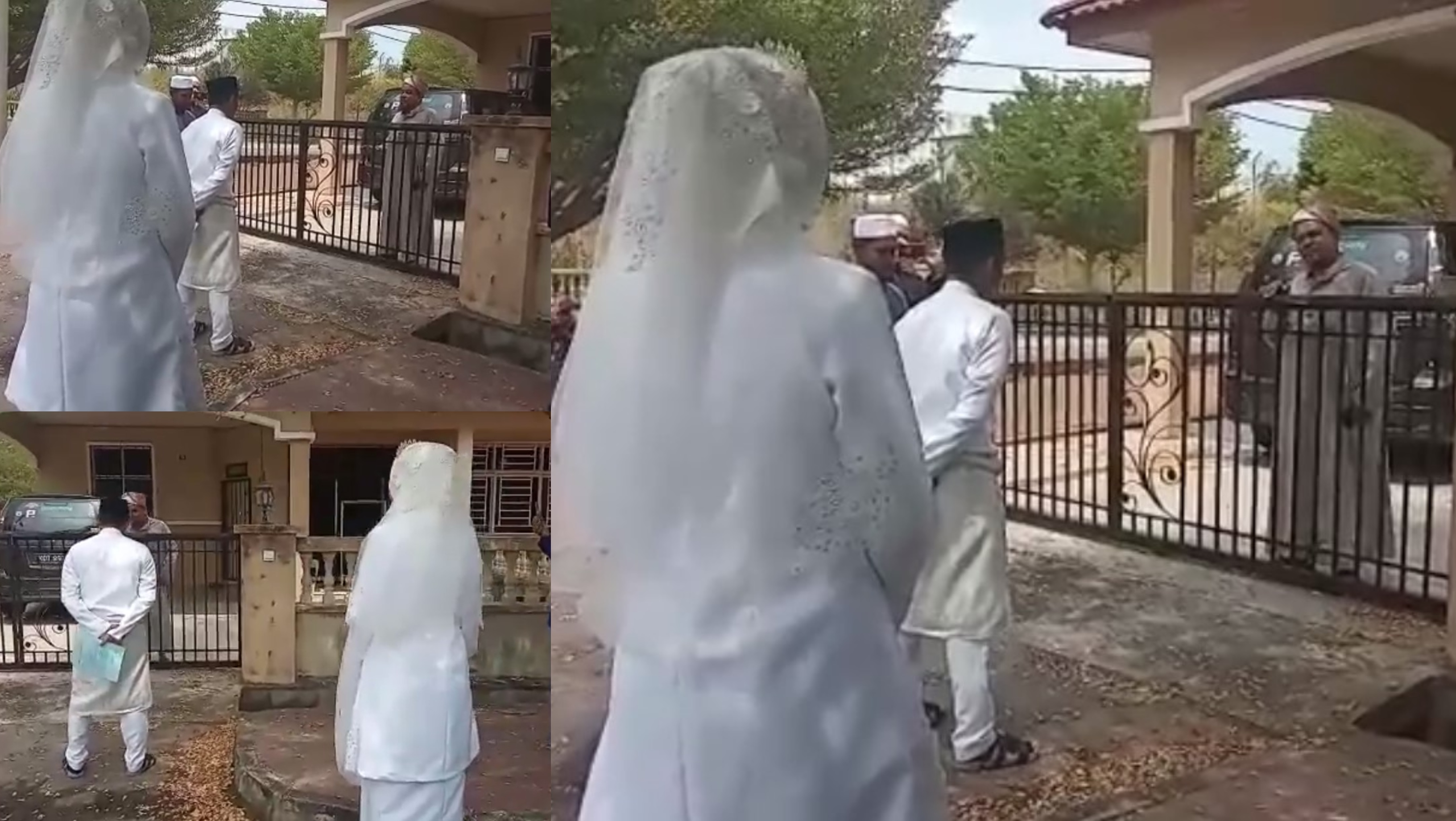 Covid-19: Pengantin Ijab Kabul ‘Luar Pagar’ Rumah Tok Kadi