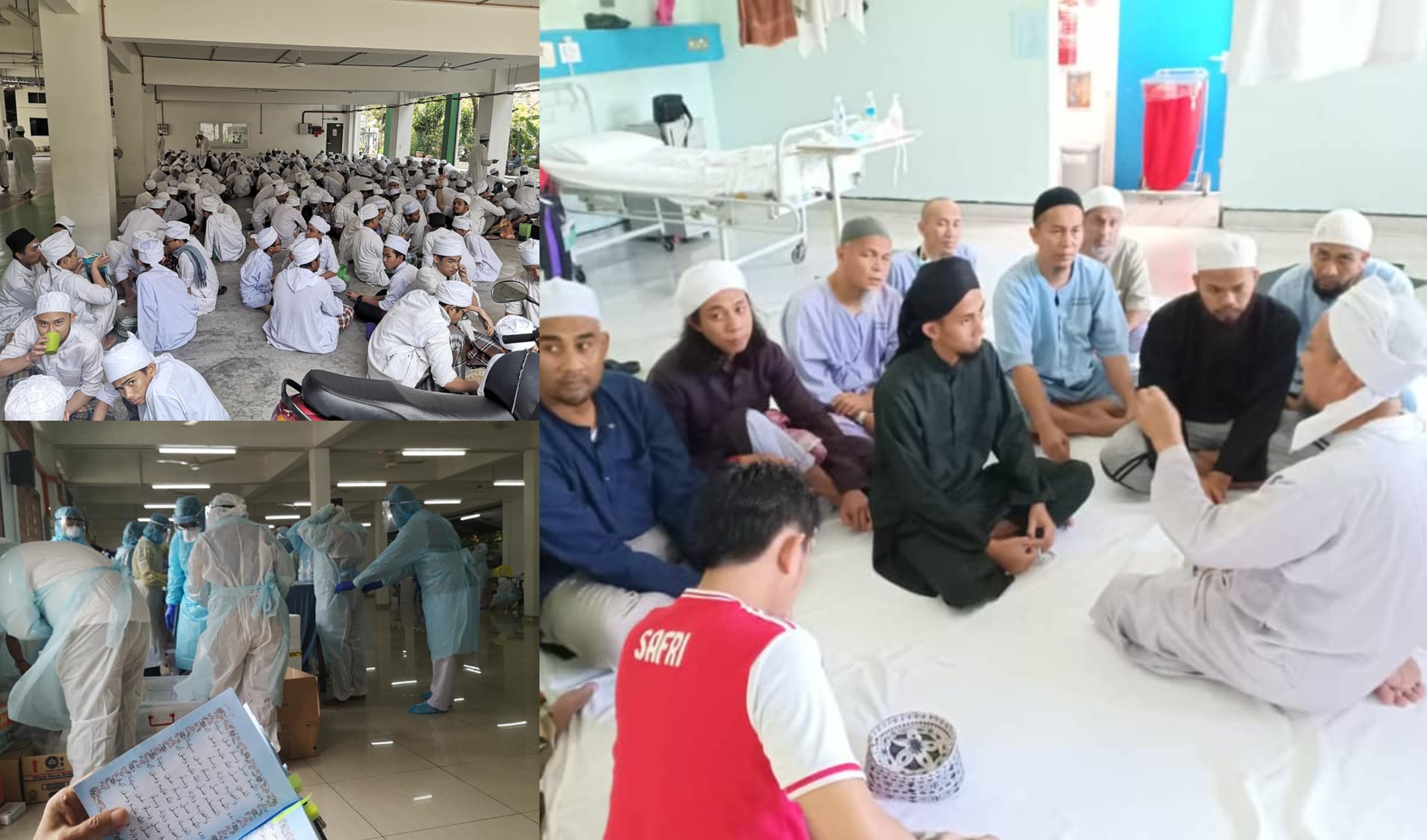 Diminta Hadir Ke Hospital Lakukan Saringan, Jemaah Tabligh Teruskan Aktiviti Dakwah Dalam Wad