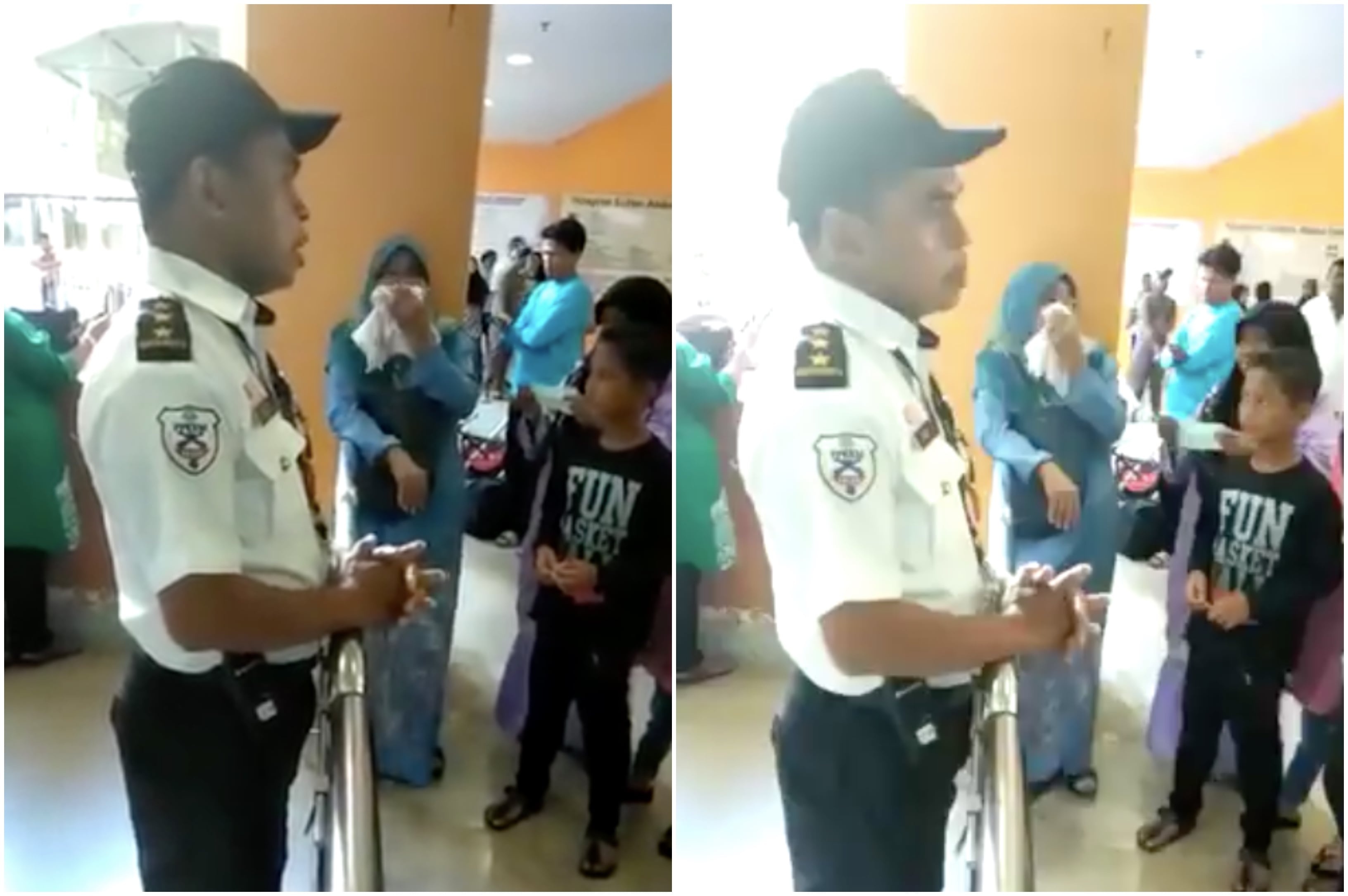 [VIDEO] Kementerian Kesihatan Malaysia Puji Cara ‘Pak Guard’ Beri Penerangan Kepada Pelawat Hospital
